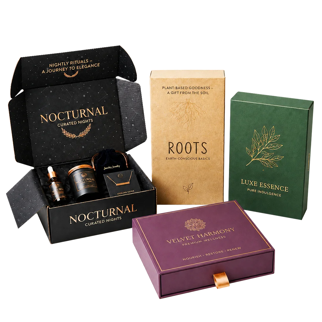 Custom Packaging Boxes by Material