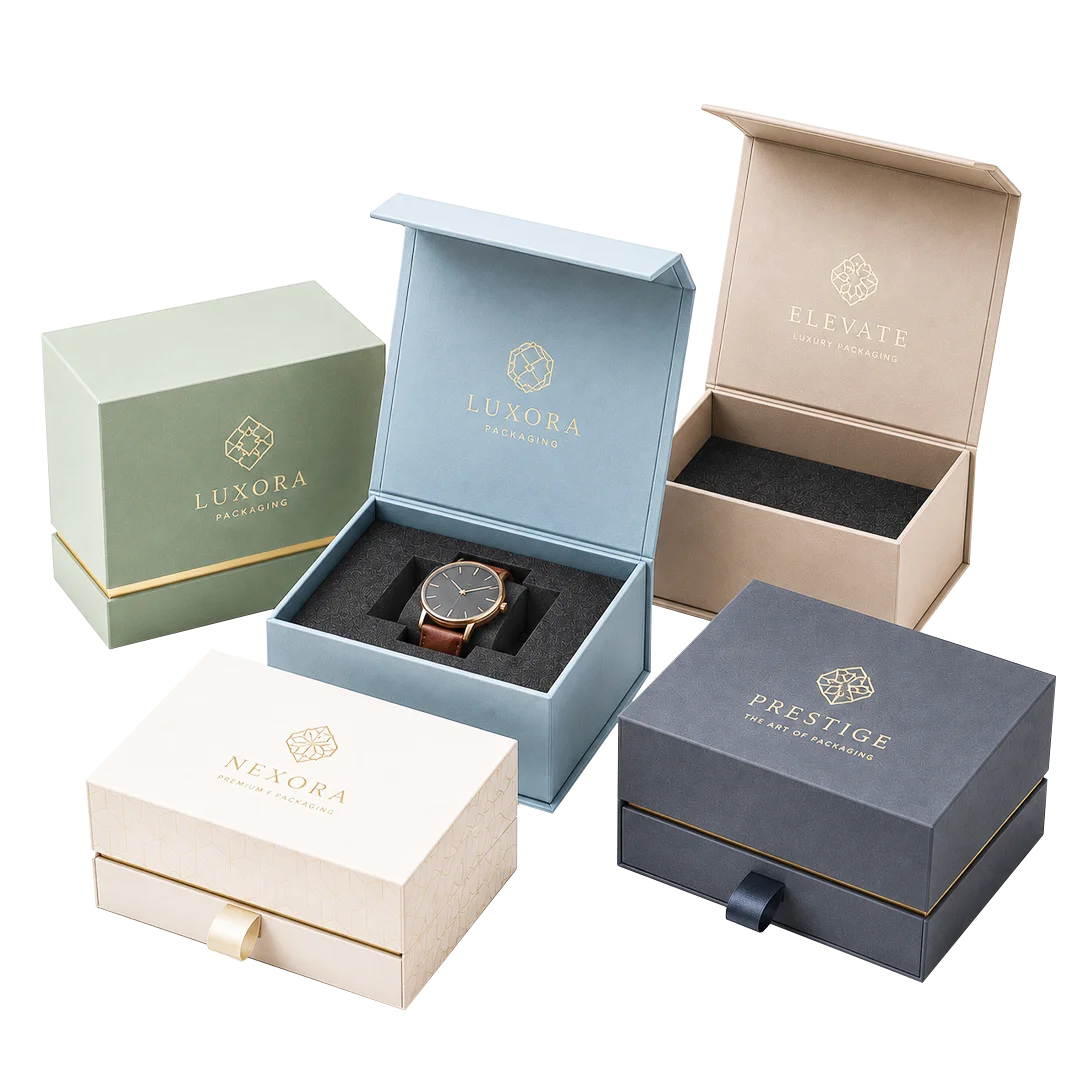 Magnetic Closure Rigid Boxes